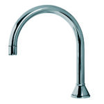 Modern Swivel Gooseneck Hob Spout Chrome