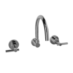 Lever Wall Sink Tap Set